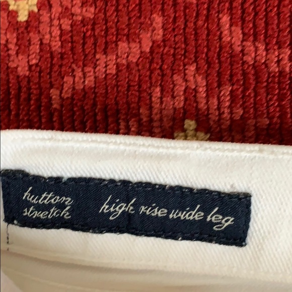 Citizens of Humanity High Rise Wide Leg White Jean - Picture 4 of 8